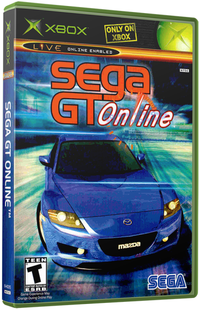 Sega GT Online (USA)3D boxes